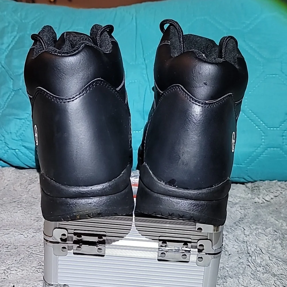 Converse Men's Steel Toe HiTop External Met-Guard Work‎ Shoes Boots Size 12 M